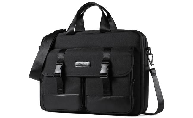 Dux Ducis Shoulder Bag Edge Series for Laptop 14"/15.4"– Black